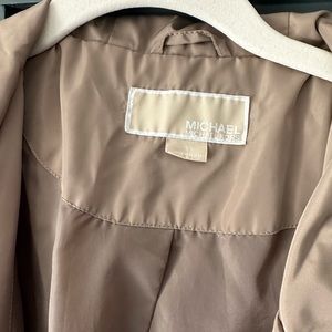 Michael Kors XL lightweight khaki jacket